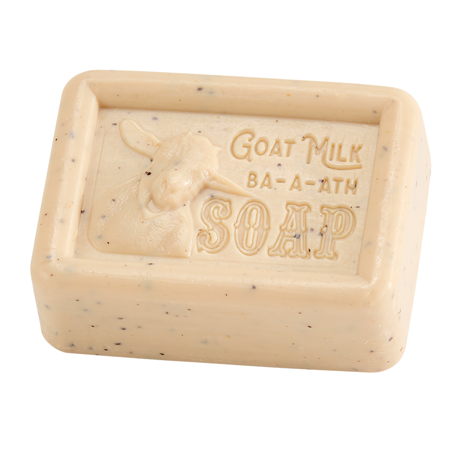 Clean & Caprine Goat Milk Bar Soap - Almond Scent with Almond Meal