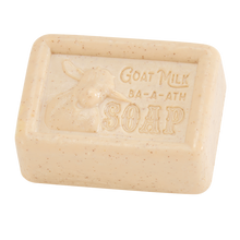 Load image into Gallery viewer, Clean &amp; Caprine Goat Milk Bar Soap - Honey Scent with Apricot Shell Bits
