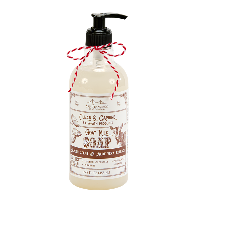Clean & Caprine Goat Milk Hand Soap - Almond Scent