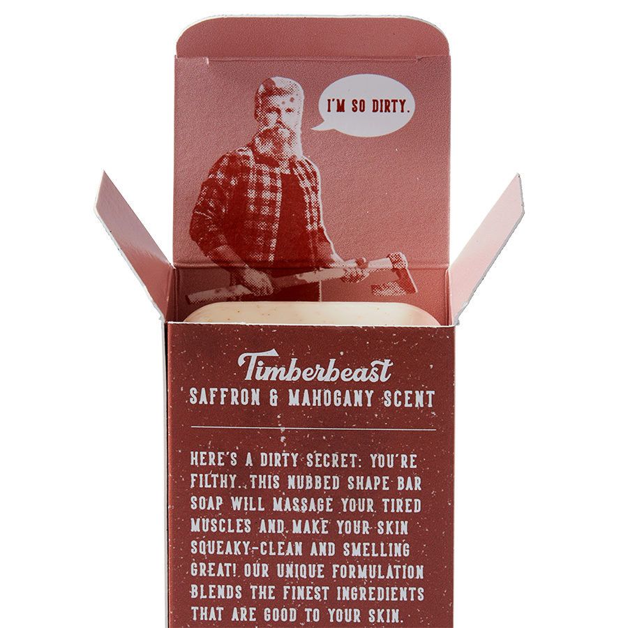 FILTHY MAN Bar Soap - Timberbeast: Saffron & Mahogany – San Francisco Soap  Co.