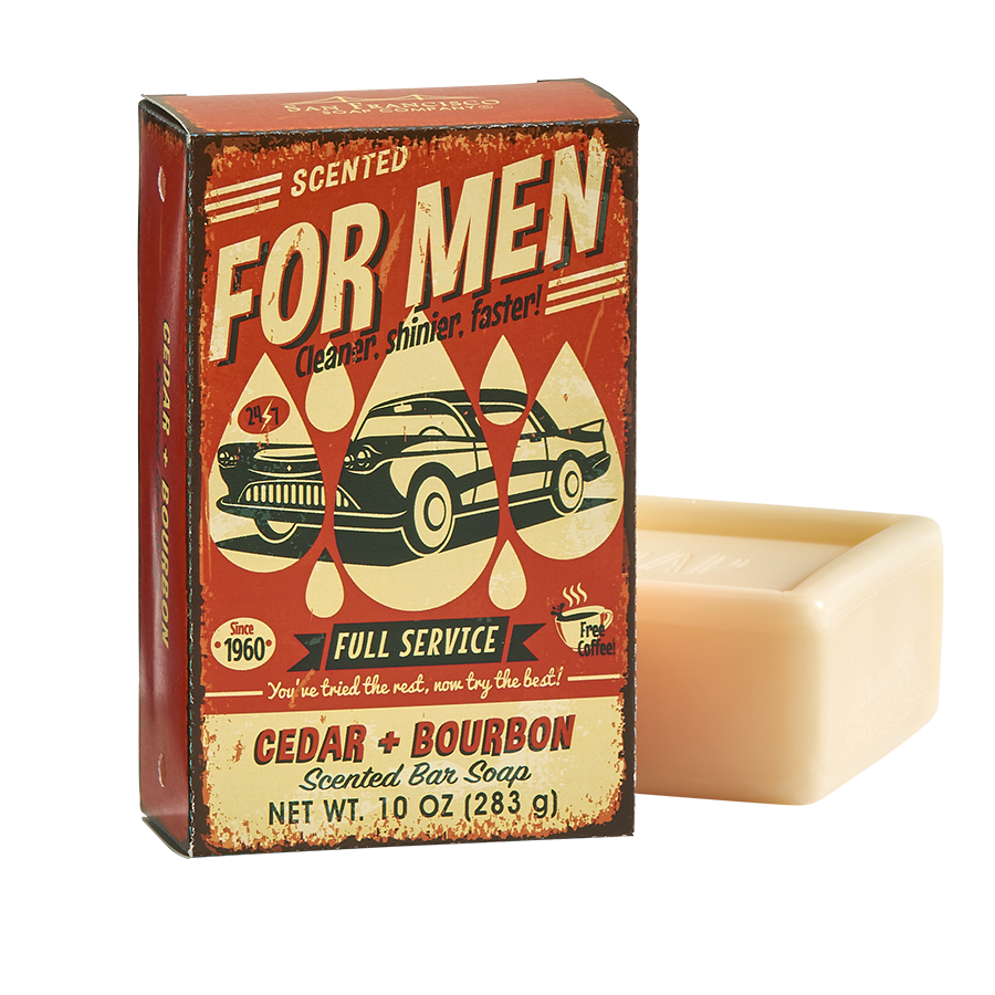 FOR MEN Bar Soap - Cedar & Bourbon