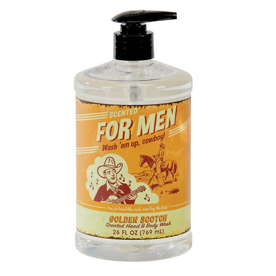 FOR MEN Liquid Body Wash/Hand Soap - Golden Scotch